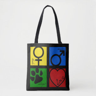 Tote Bag Spay-Neuter-Adopt-Love