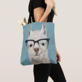 Tote Bag Spéc. de lama - Carré (De près)