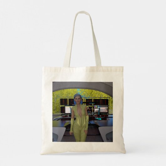 Tote Bag Spécialiste en cybersécurité Maria Rossi (Dos)