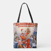 Tote Bag Spectacle vintage de clowns (Dos)