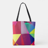 Tote Bag "Spectrum Shift : A Vivid Abstraction" (Dos)