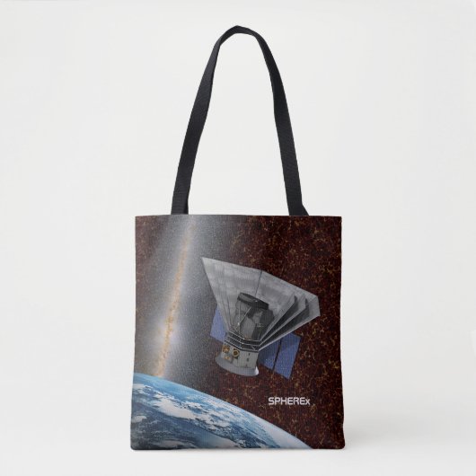 Tote Bag SPHEREx Chasseur Galaxy Spacecraft (Devant)