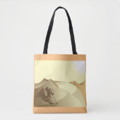 Tote Bag Sphinx Dans Le Désert (Devant)