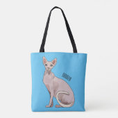 Tote Bag Sphynx cat (Dos)