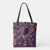 Tote Bag Spider Cosmic Web, Galaxie d'Halloween des horreur (Dos)