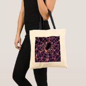 Tote Bag Spider Cosmic Web, Galaxie d'Halloween des horreur (Devant (produit))