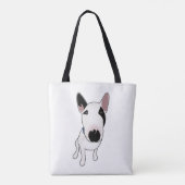 Tote Bag Spike the English Bull Terrier (Dos)