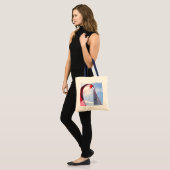 Tote Bag Spinnaker rouge avec Sun (Devant (modèle))