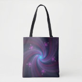 Tote Bag spirale arc-en-ciel (Devant)