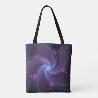 Tote Bag spirale arc-en-ciel