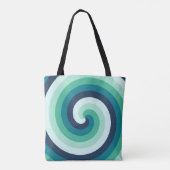 Tote Bag Spirale de brume aurorale (Dos)