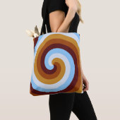 Tote Bag Spirale du renard d'automne (De près)