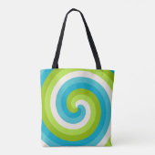 Tote Bag Spirale Tropical Twist (Dos)