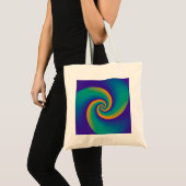 Tote Bag Spirales Arrière - plans Abstraites V (Devant (produit))