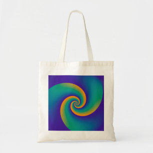 Tote Bag Spirales Arrière - plans Abstraites V