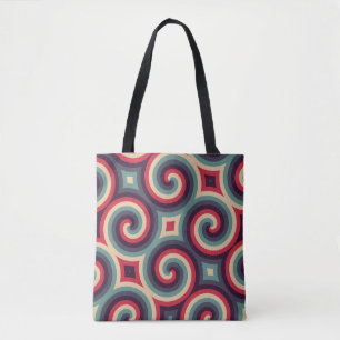 Tote Bag Spirales de croix électriques