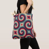 Tote Bag Spirales de croix électriques (De près)