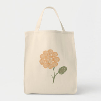 Tote Bag Spirales d'Énergie Fleurissante