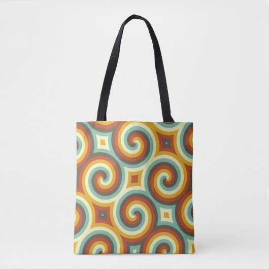 Tote Bag Spirales vintages (Devant)