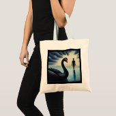 Tote Bag Spirit Animal Black Swan 2 (Devant (produit))