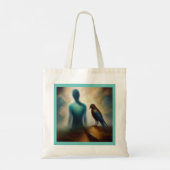 Tote Bag Spirit Animal Bluebird 1 (Dos)