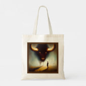 Tote Bag Spirit Animal Buffalo 1 (Dos)