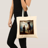 Tote Bag Spirit Animal Caribou 1 (Devant (produit))
