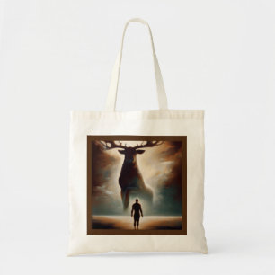 Tote Bag Spirit Animal Caribou 2