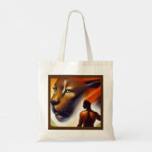 Tote Bag Spirit Animal Cougar 2 (Dos)