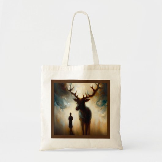 Tote Bag Spirit Animal Deer 1 (Devant)