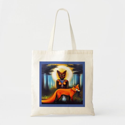 Tote Bag Spirit Animal Fox 3 (Devant)