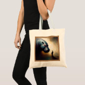 Tote Bag Spirit Animal Hippopotamus 2 (Devant (produit))