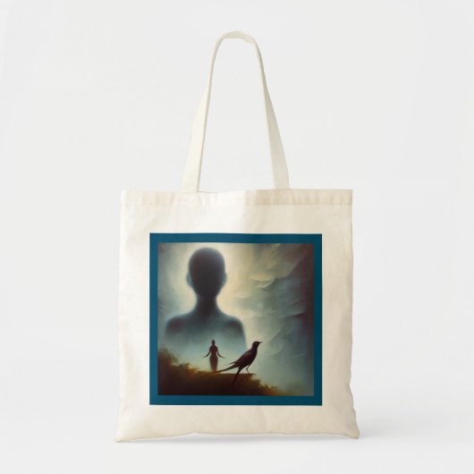 Tote Bag Spirit Animal Mockingbird 1 (Devant)