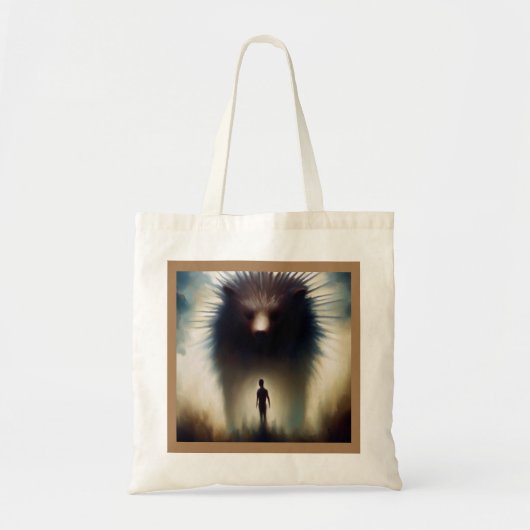 Tote Bag Spirit Animal Porcupine 1 (Devant)