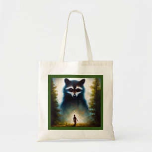 Tote Bag Spirit Animal Raccoon 2
