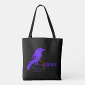 Tote Bag Spirit Animal Raven (Dos)
