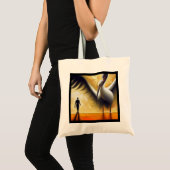 Tote Bag Spirit Animal Stork 3 (Devant (produit))