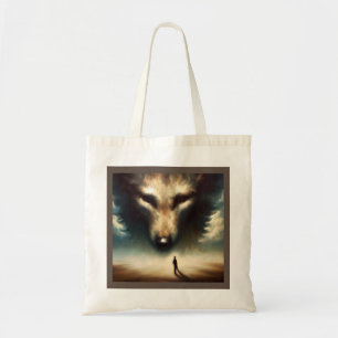 Tote Bag Spirit Animal Wolf 1