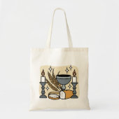 Tote Bag Spiritual Faith and Grace – Uplifting Christian (Devant)