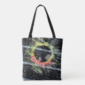 Tote Bag Splash of Integrity avec un motif complexe (Dos)