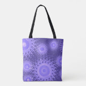 Tote Bag Splash violet Abstrait (Dos)