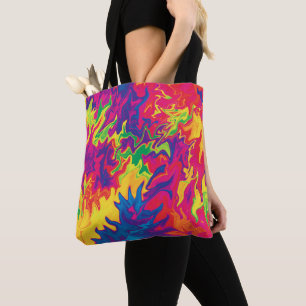 Tote Bag Splashing psychédélique......