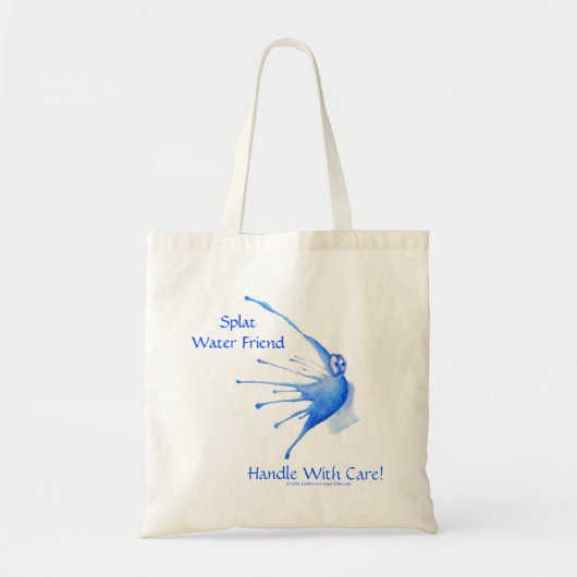 Tote Bag Splat, Water Friend de waterfolk.com Fourre-tout (Devant)
