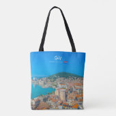 Tote Bag Split, Croatie - Ville côtière (Dos)