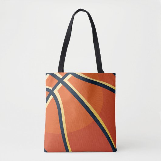 Tote Bag Sport Orange Basket (Devant)