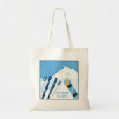 Tote Bag Sports d'hiver extrêmes (Devant)