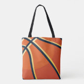 Tote Bag Sports Orange Basket (Dos)