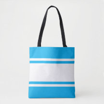 Sporty Large Blanc Lumineux Ciel Bleu Stripes De C
