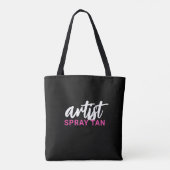 Tote Bag Spray Tan Artiste SSauf Tanning (Dos)