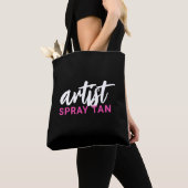 Tote Bag Spray Tan Artiste SSauf Tanning (De près)